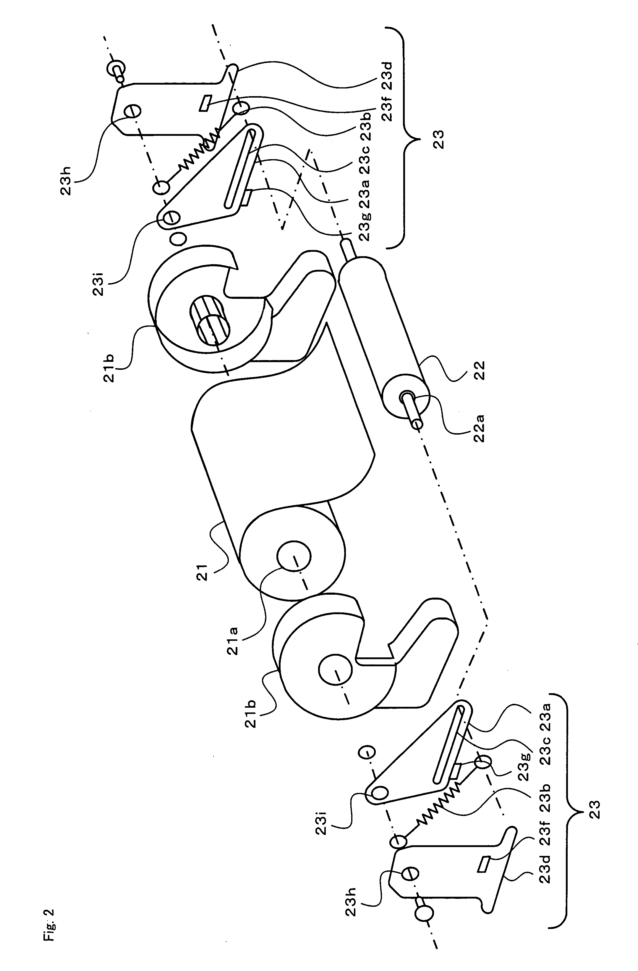 Decurl unit and printing device