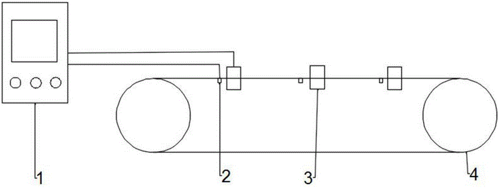 Belt breakage catching device of belt type conveyor