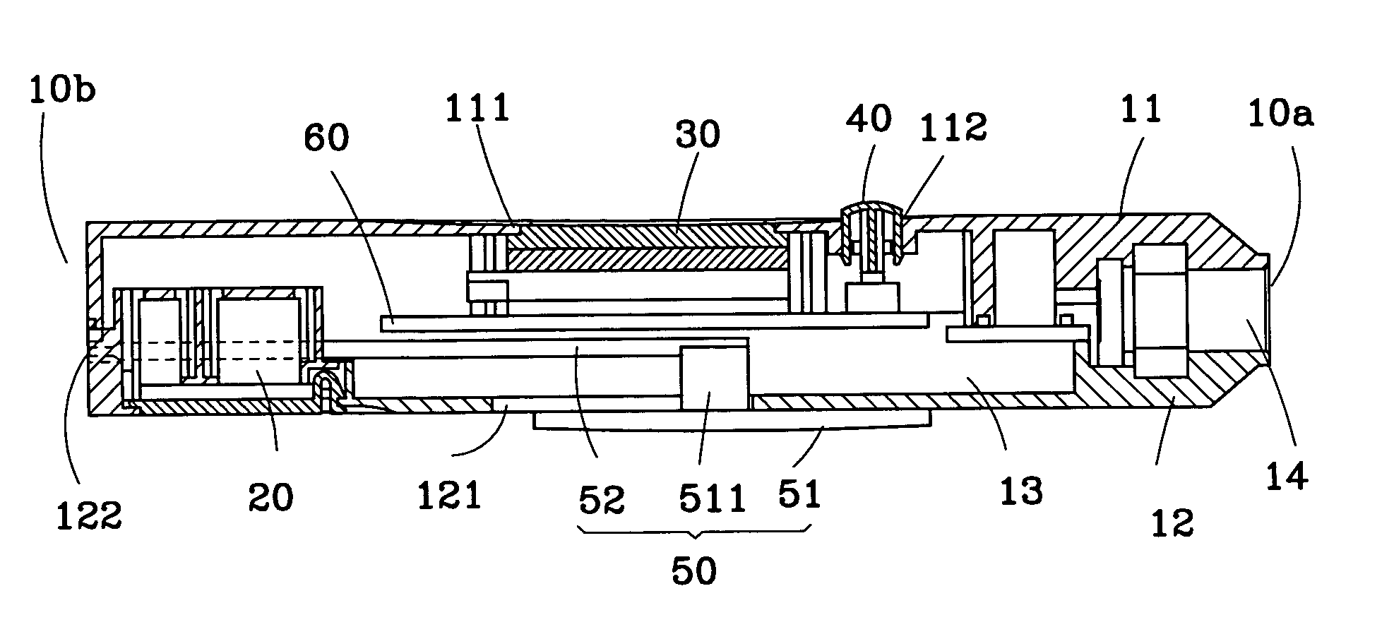 Electronic measuring device for measuring the pressure and tread depth of a tire