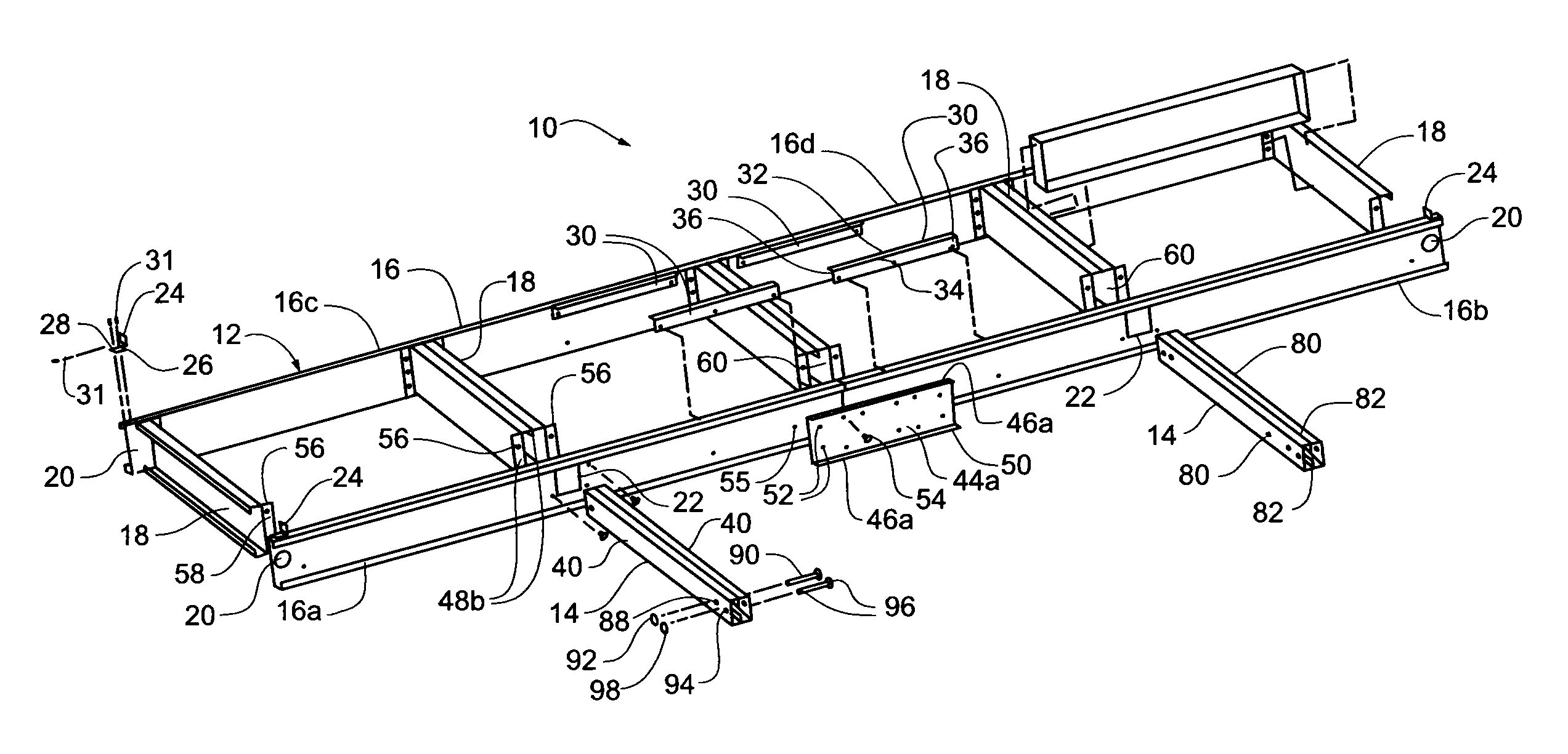 Base/lifting structure