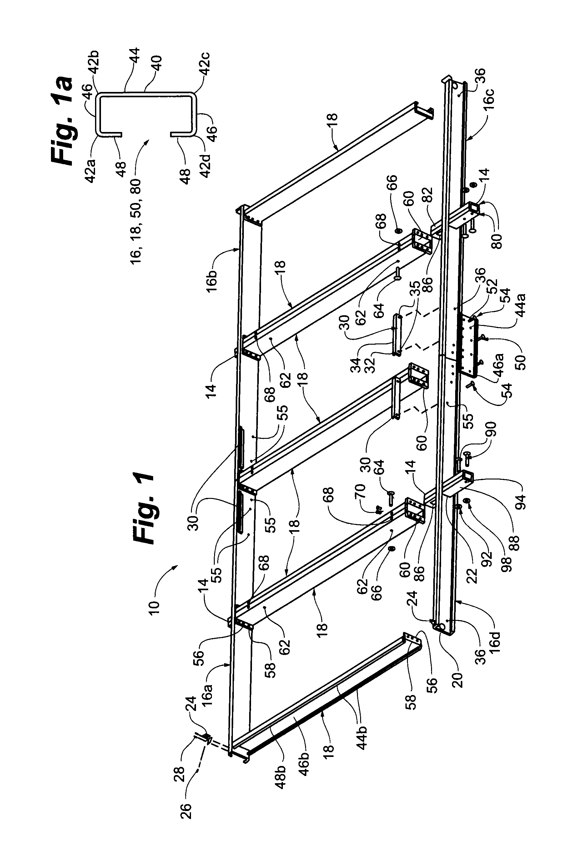 Base/lifting structure