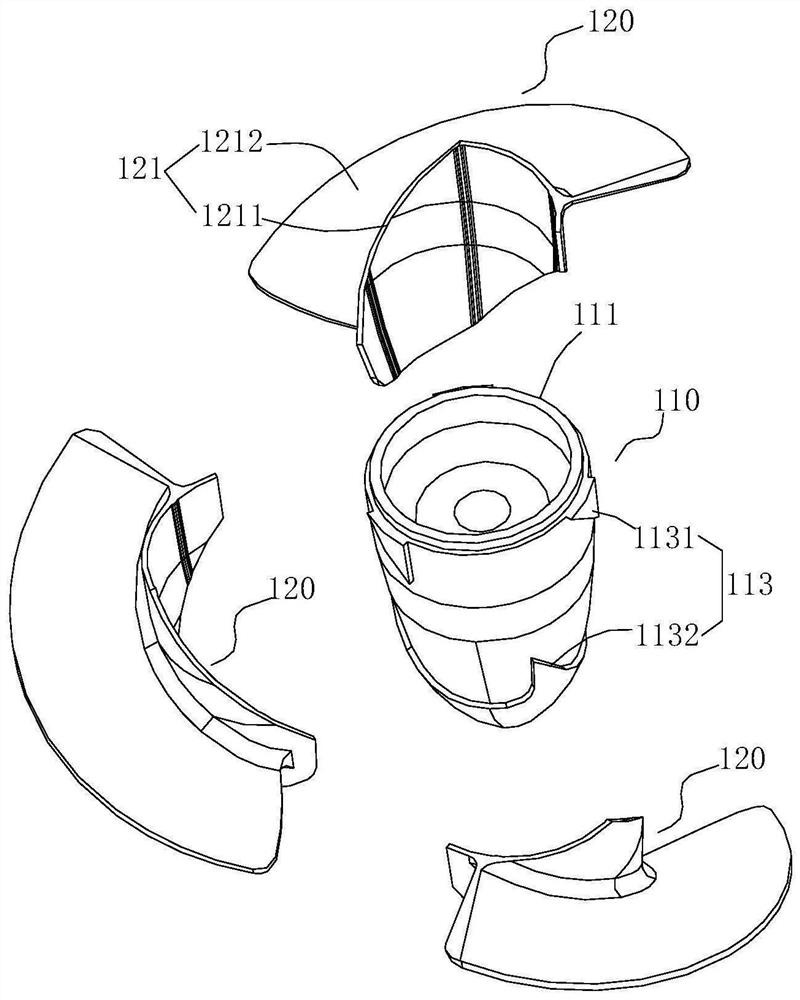 Manufacturing method of split type composite propeller and product