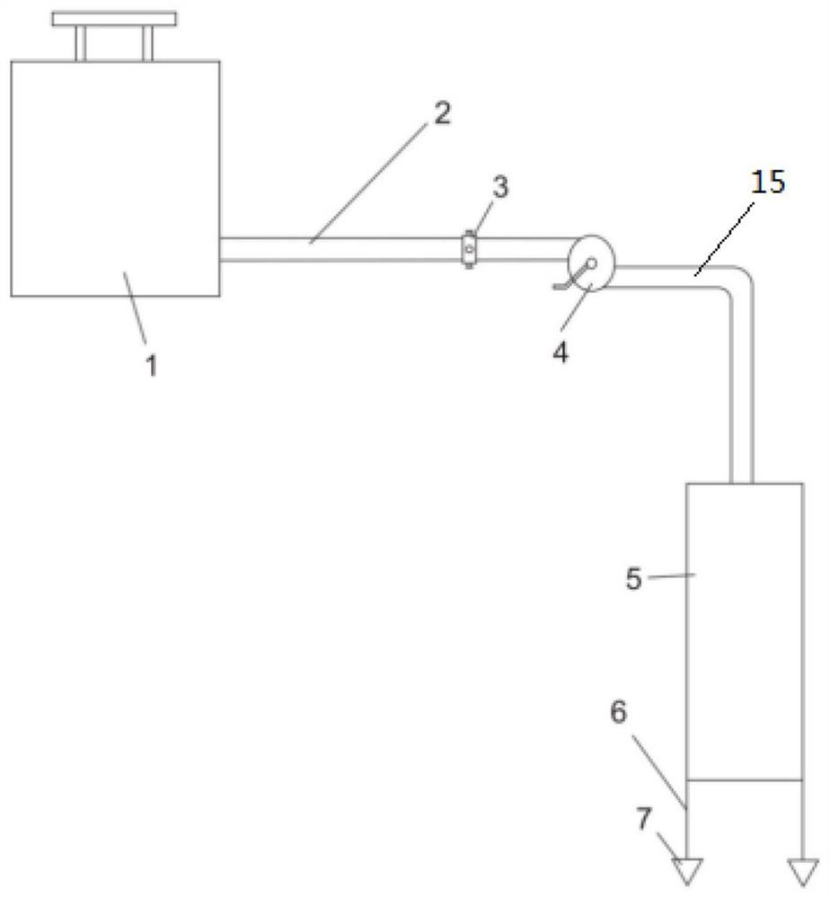 Sampling device for underground water detection and sampling method thereof