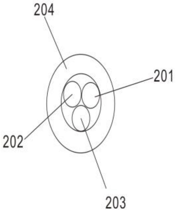 Sampling device for underground water detection and sampling method thereof