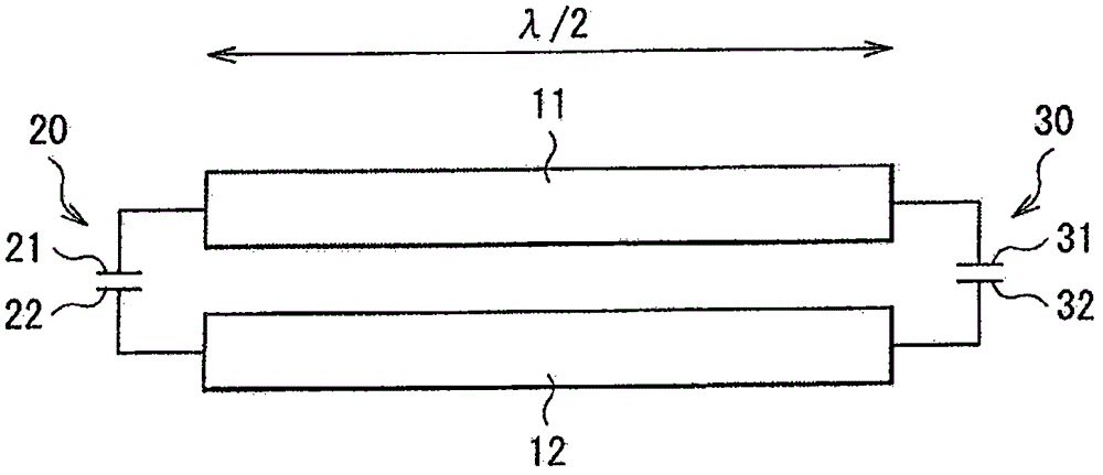 Antenna for wireless communication and wireless communication device