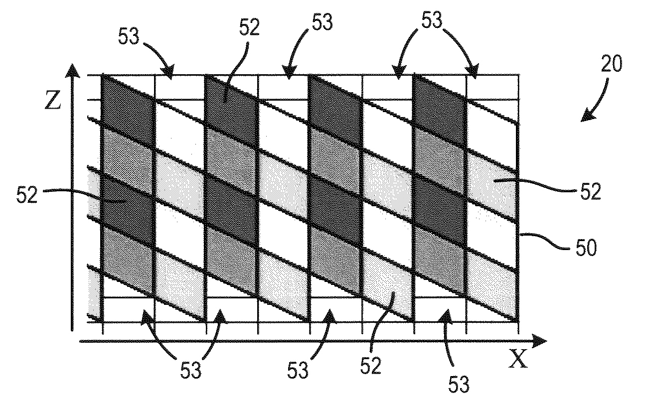 CT detector with non-rectangular cells