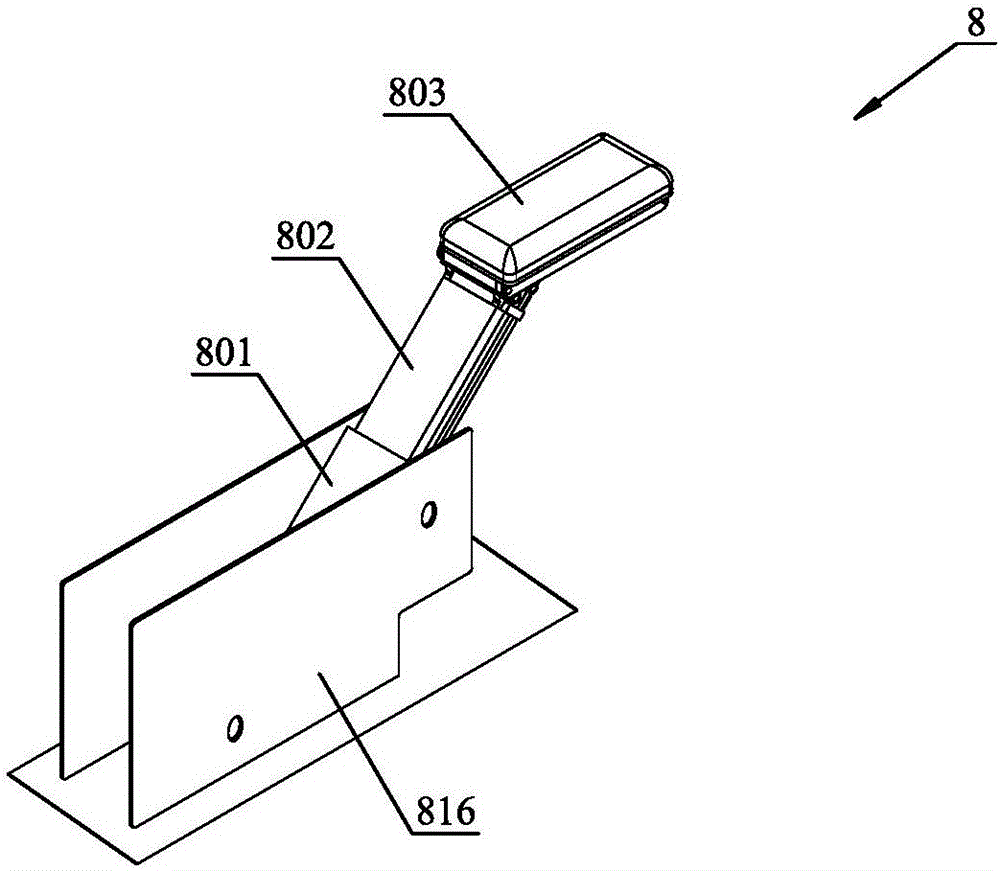 Telescopic seat mechanism and life self-care vehicle with same