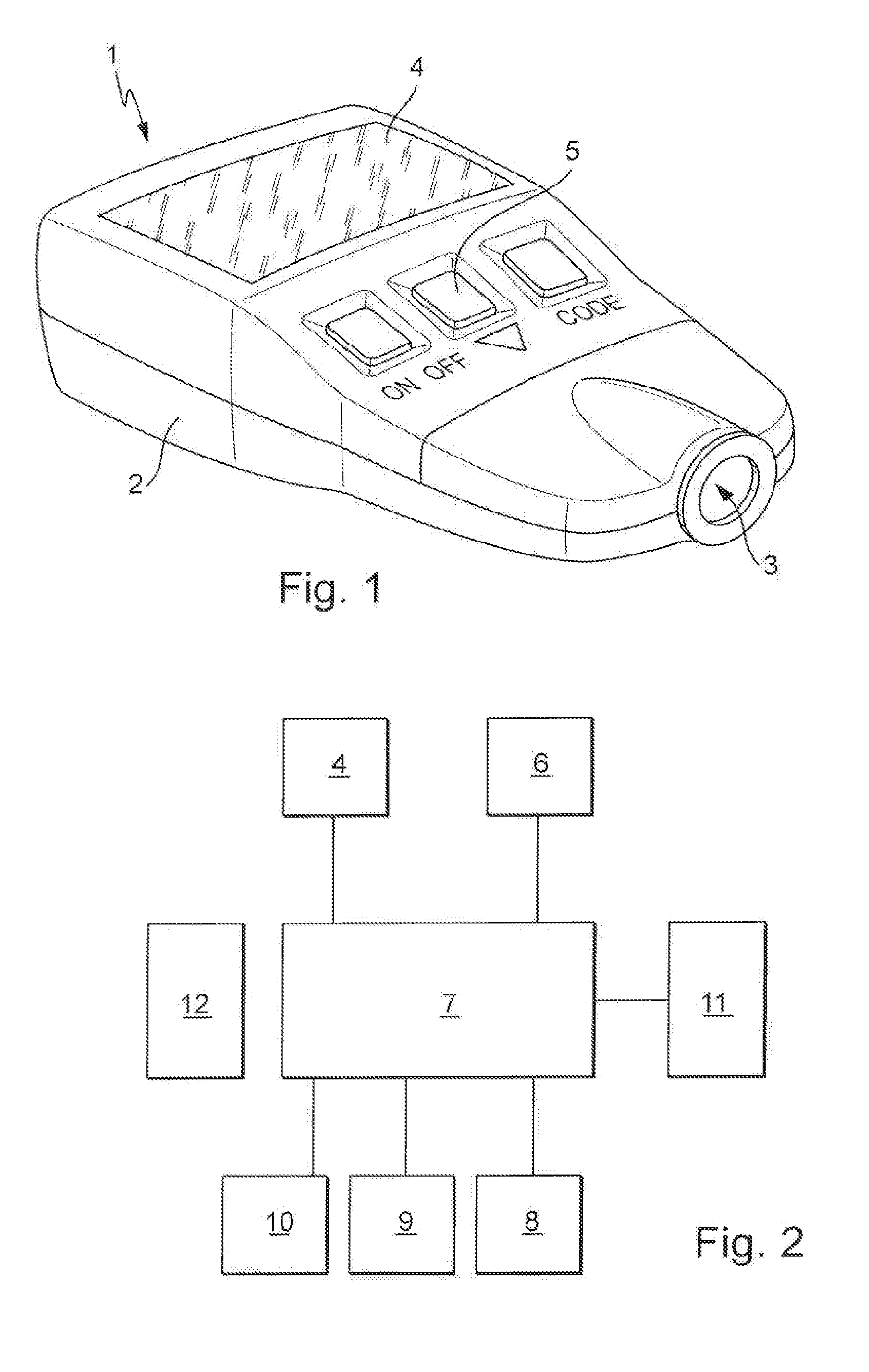 Glucose analysis instrument