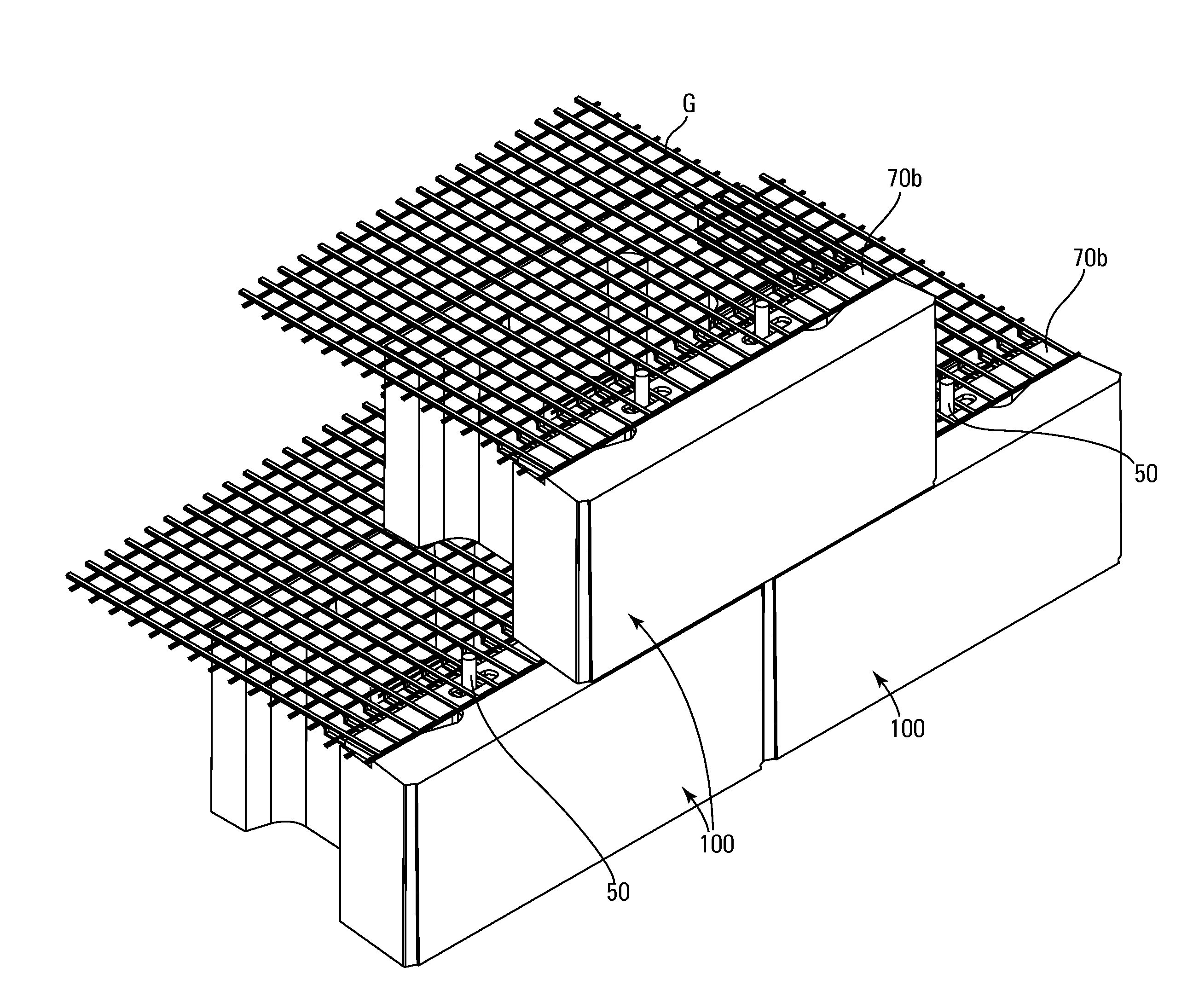 Retaining wall block system