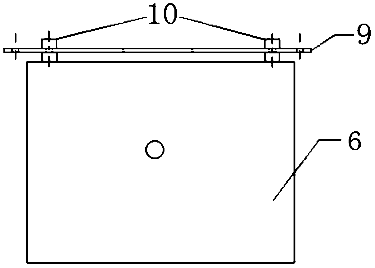 Aeromagnetic measuring device and method based on fixed-wing unmanned aerial vehicle