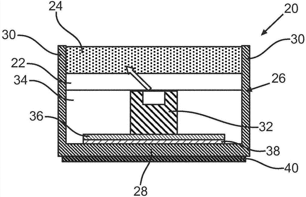 Method for producing an LED module and LED module