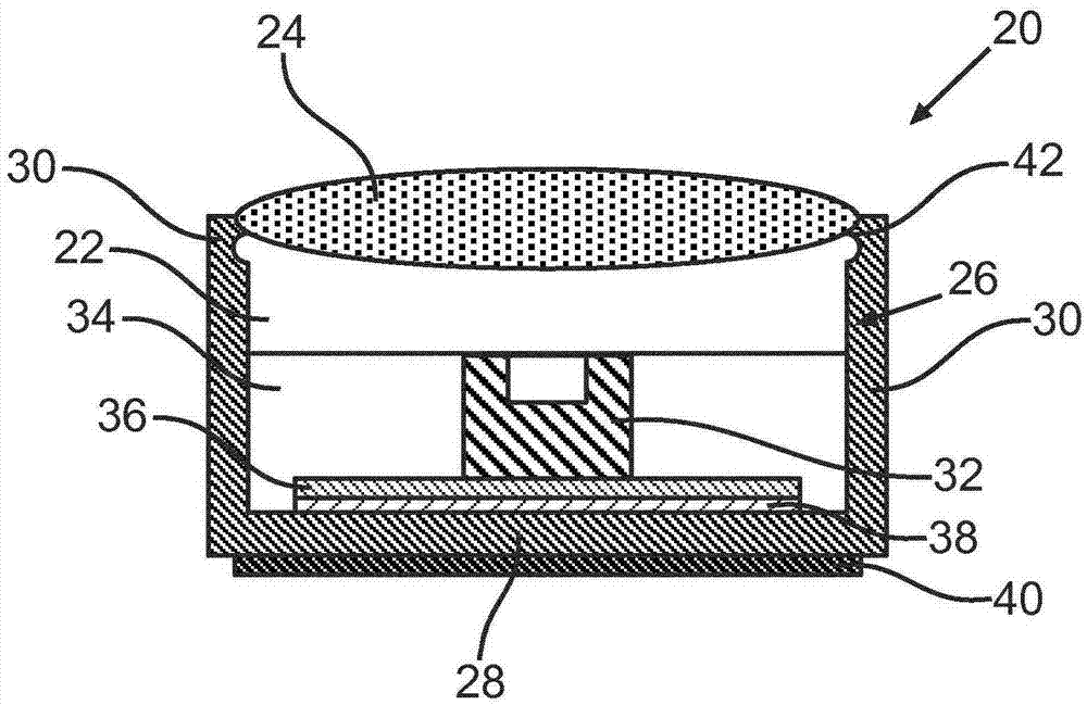 Method for producing an LED module and LED module