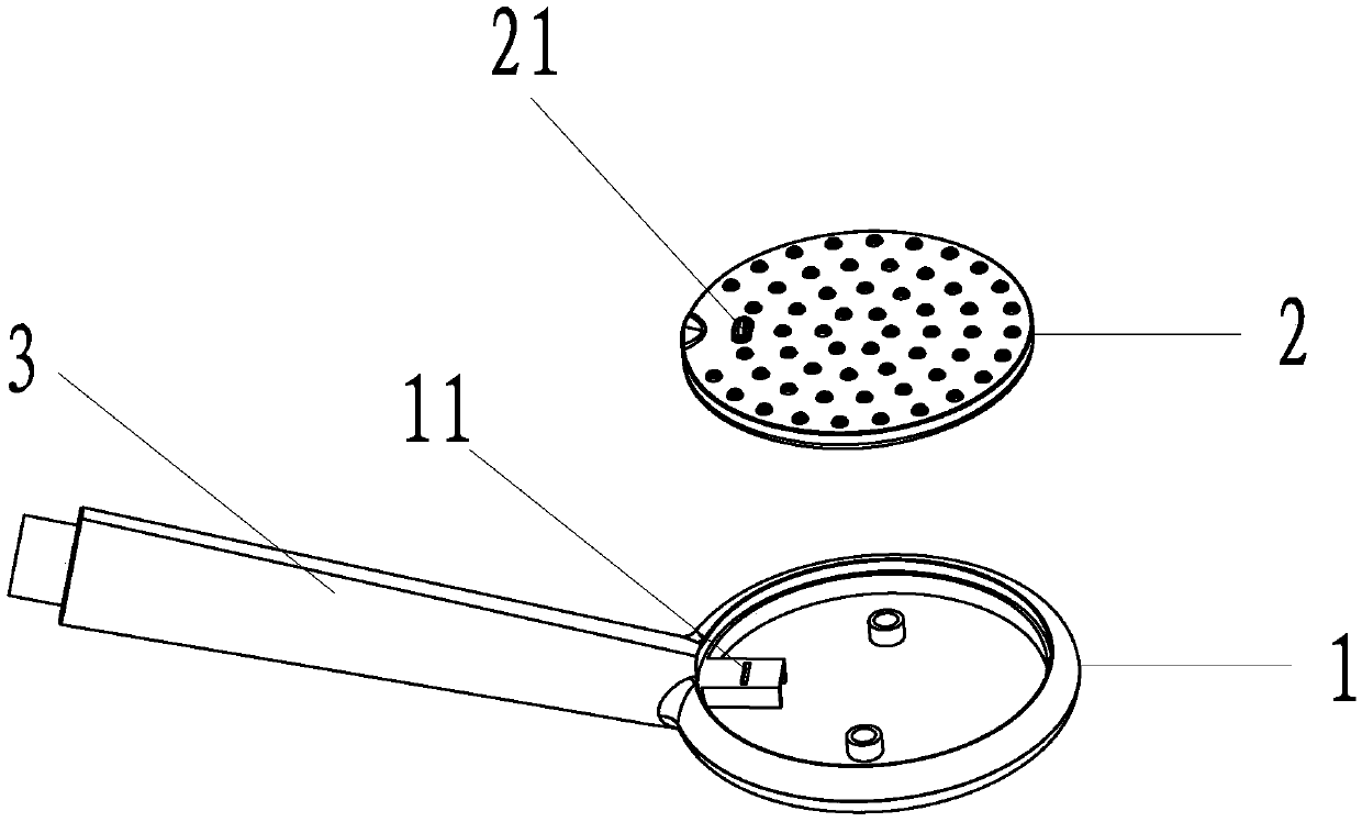 Pressurizing shower head