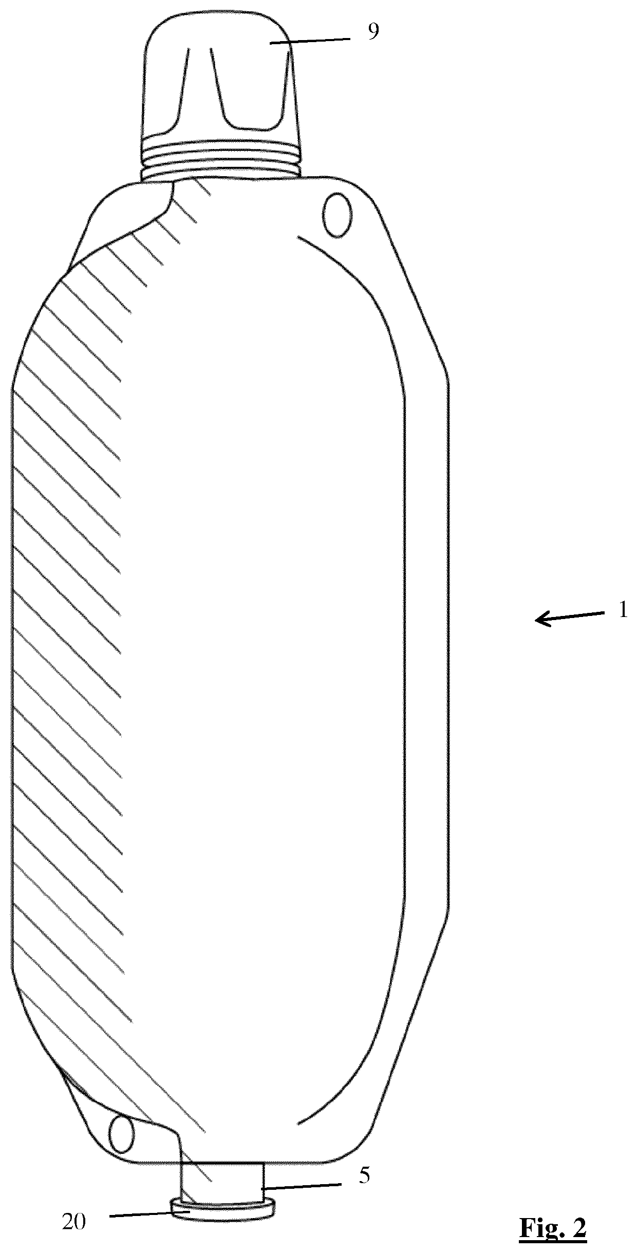 Portable enteral feeding apparatus