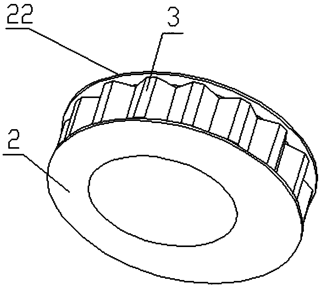 Automobile timing belt tooth spiral detection tool