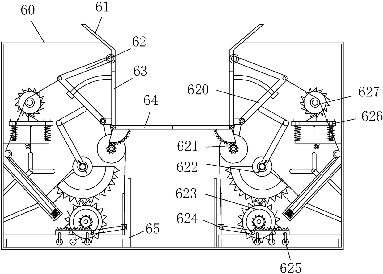 Turntable type plastic part sealing equipment