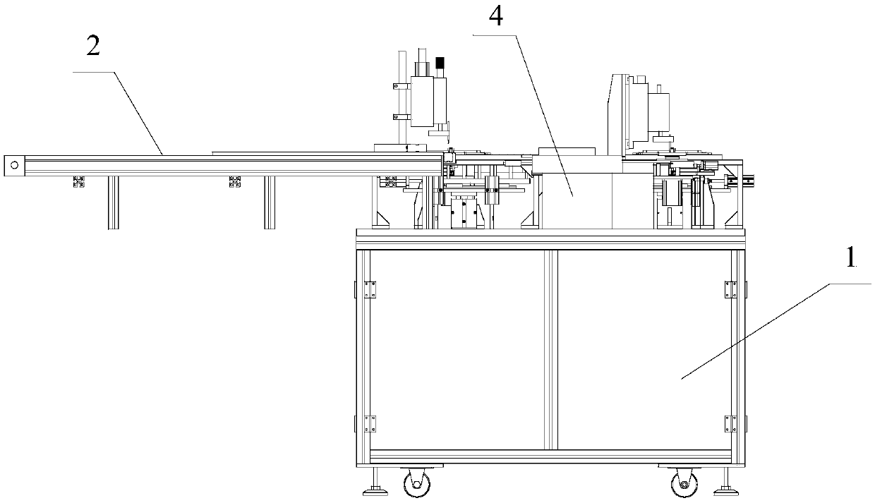 Miniature lithium battery butt welding assembly