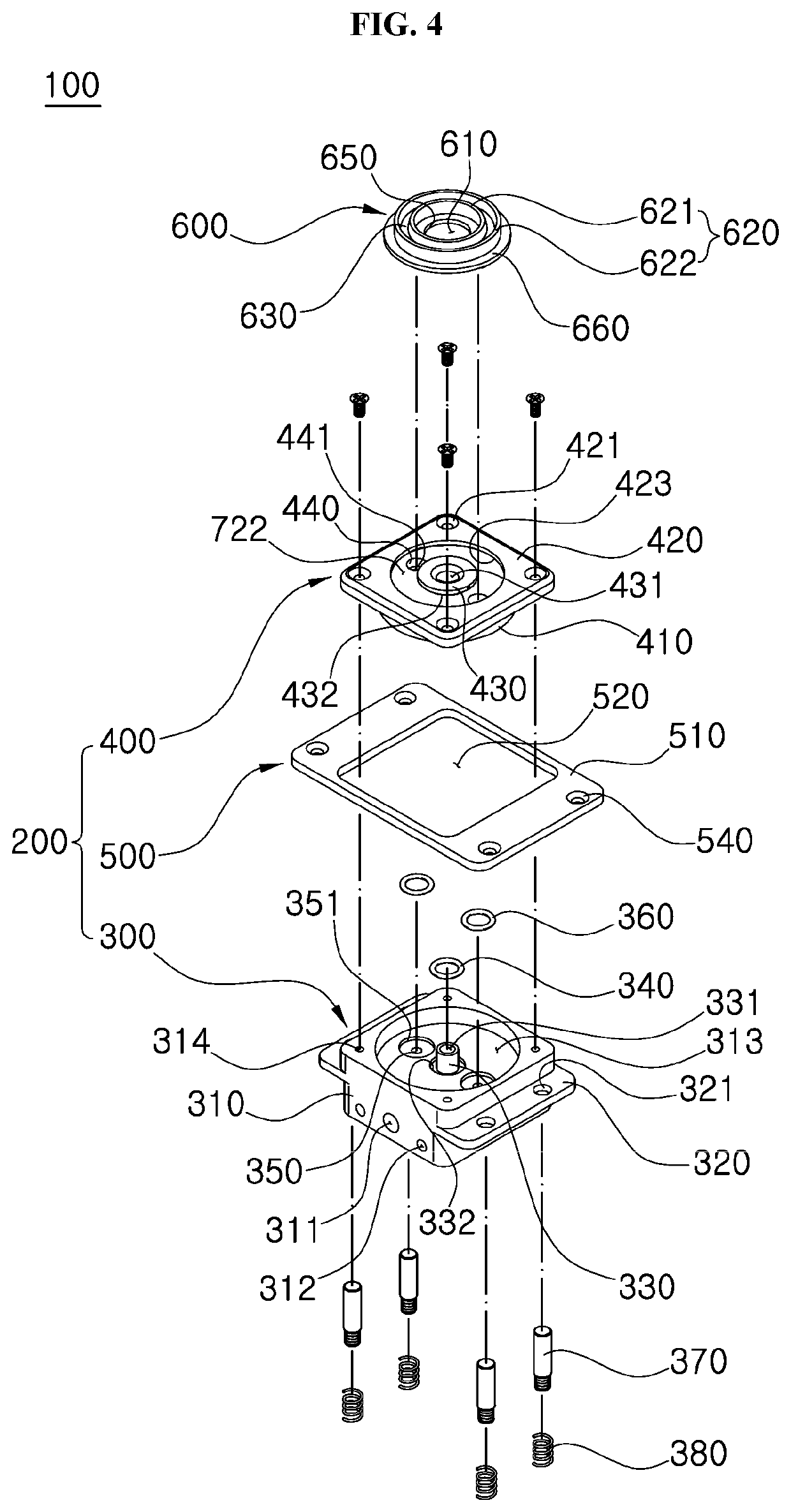 Purge nozzle module for load port