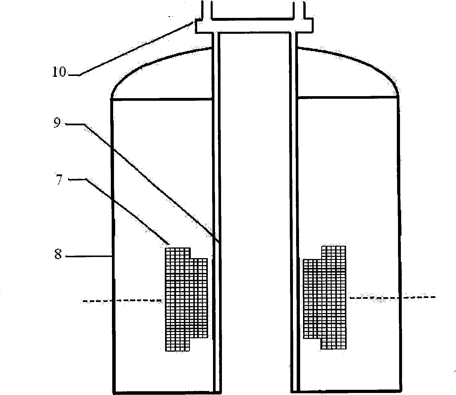 Method for preparing polysilicon solar battery suede in magnetic field