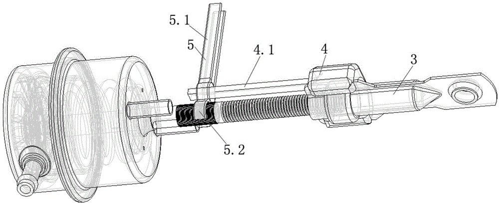 Governor lever of turbocharger