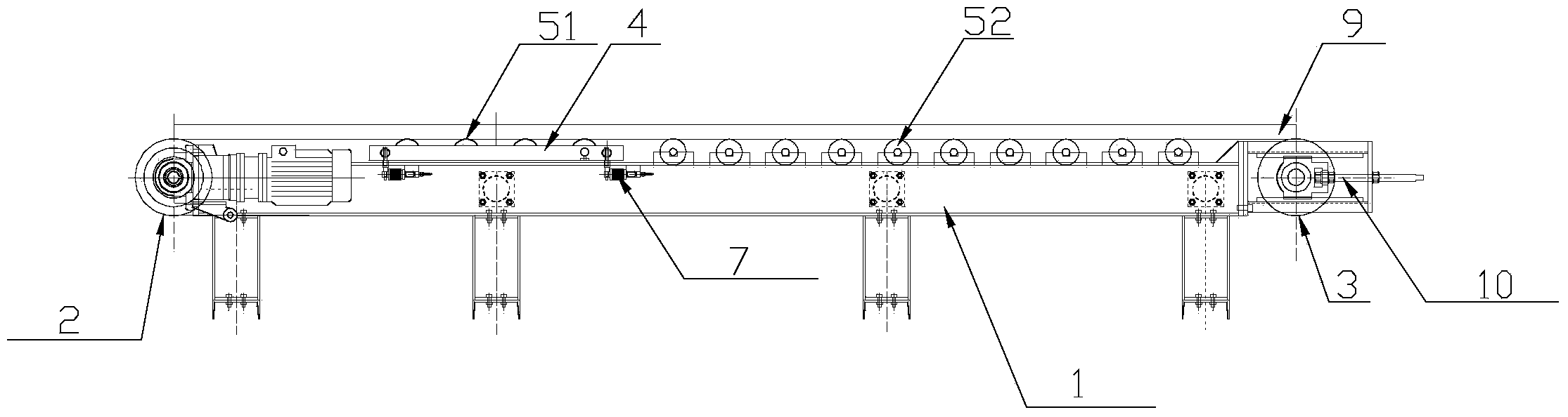 High-precision electronic belt scale