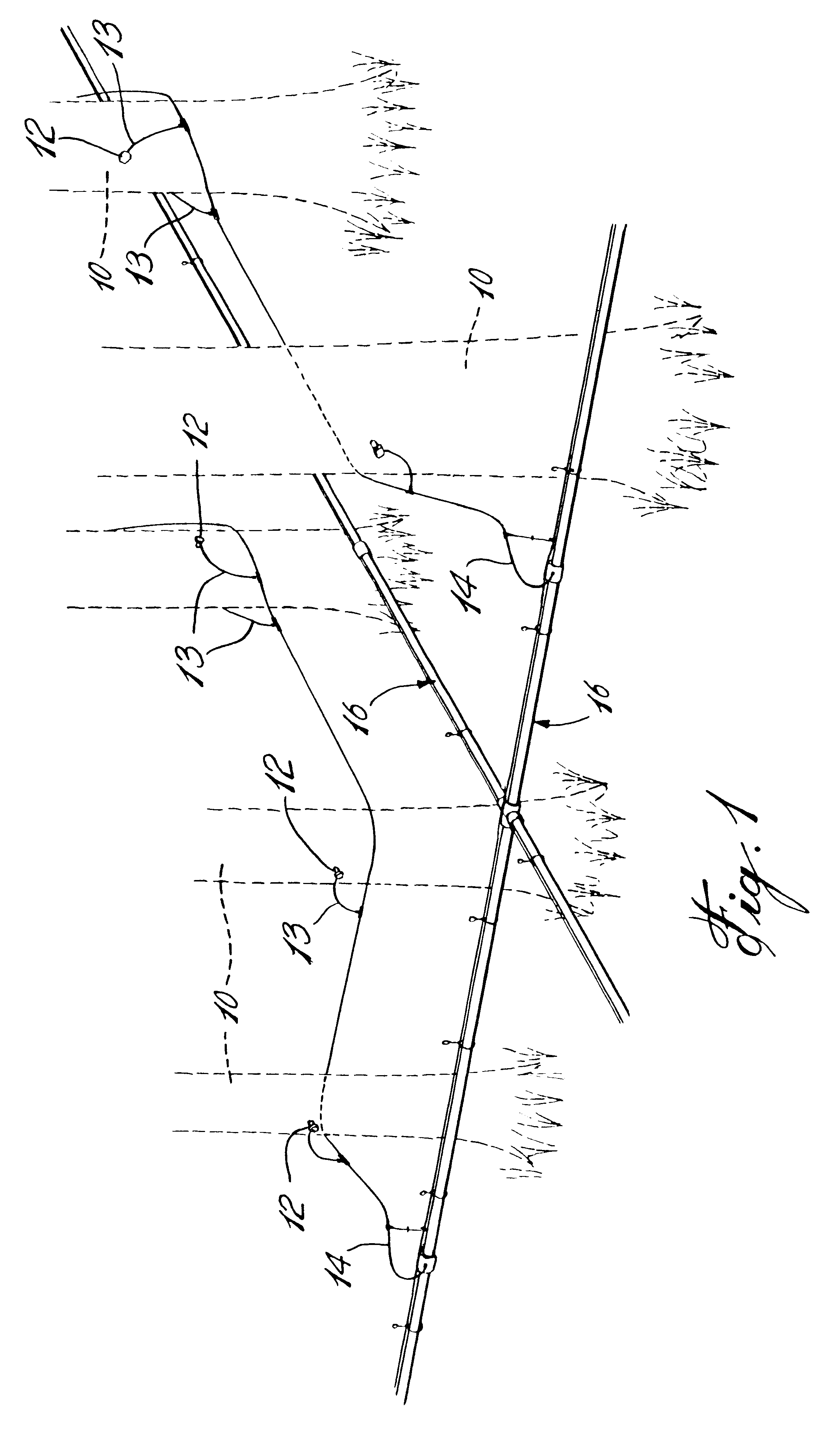 Protection device for tubular conduits of a sap collecting system