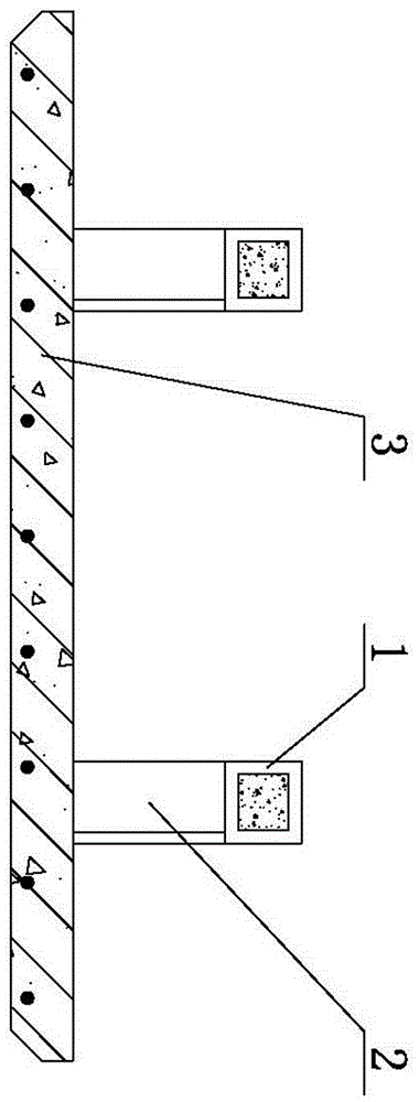 Folded-plate truss concrete assembly