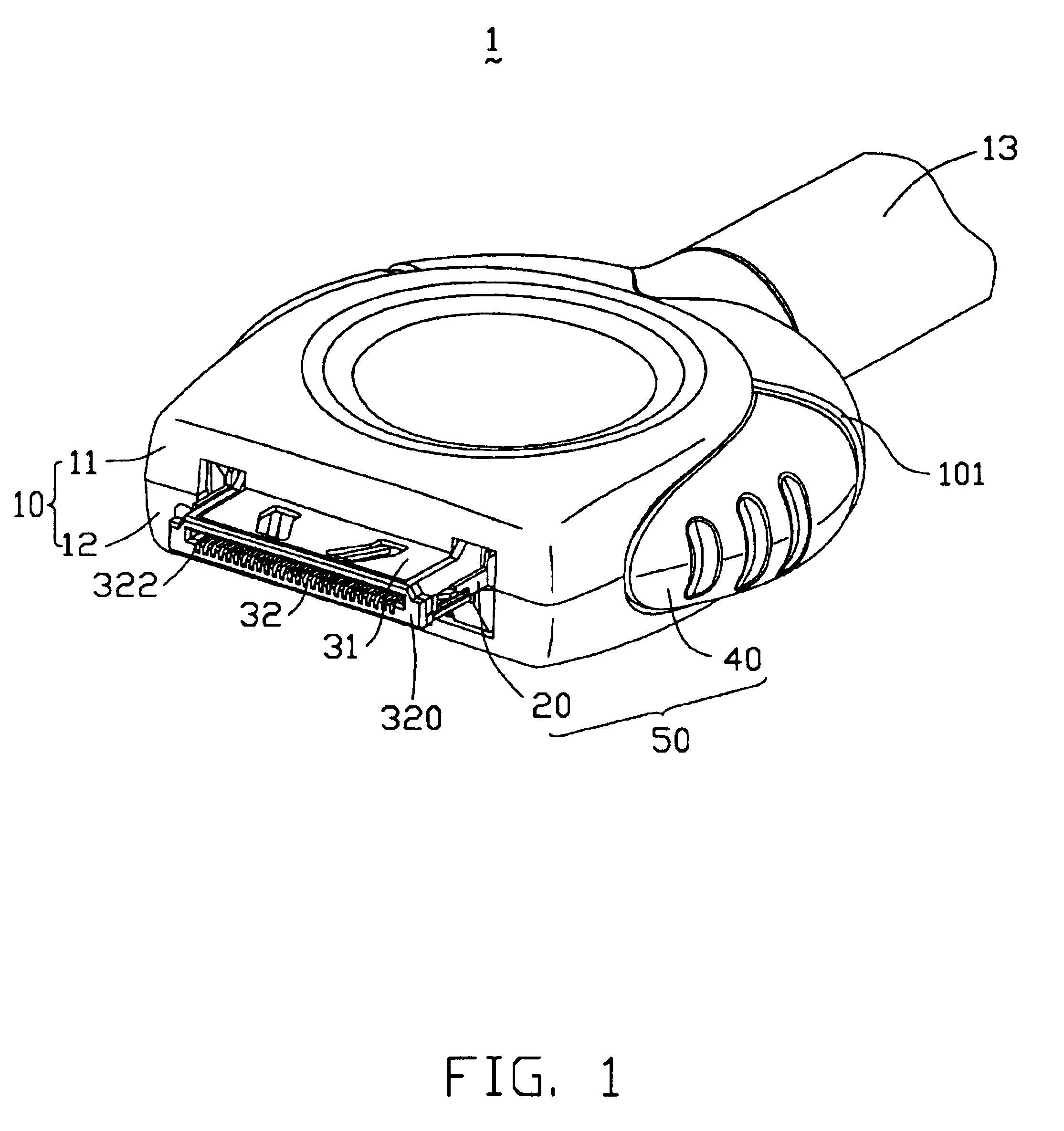 Electrical connector with latching system