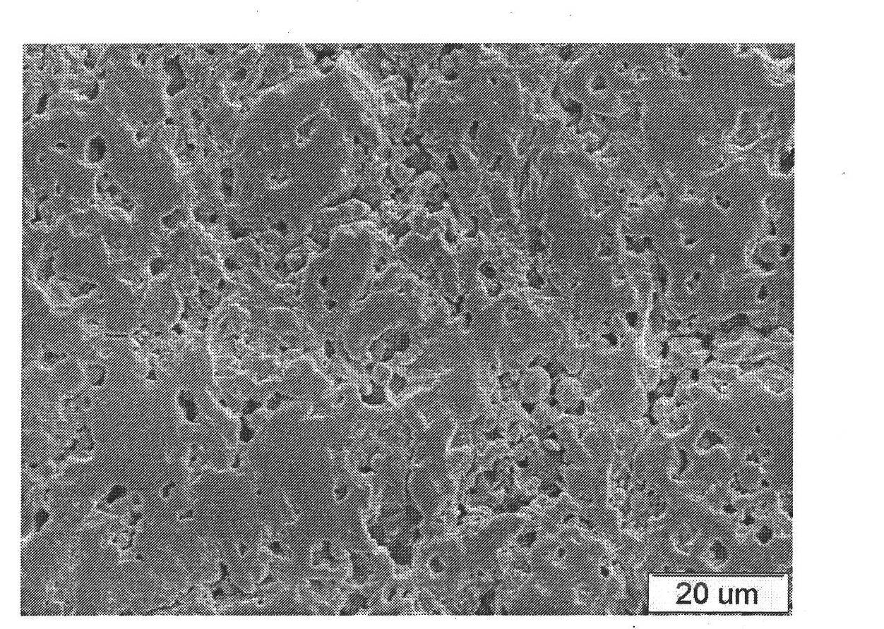 Method for producing silicon-based ceramic core for aircraft engine blade