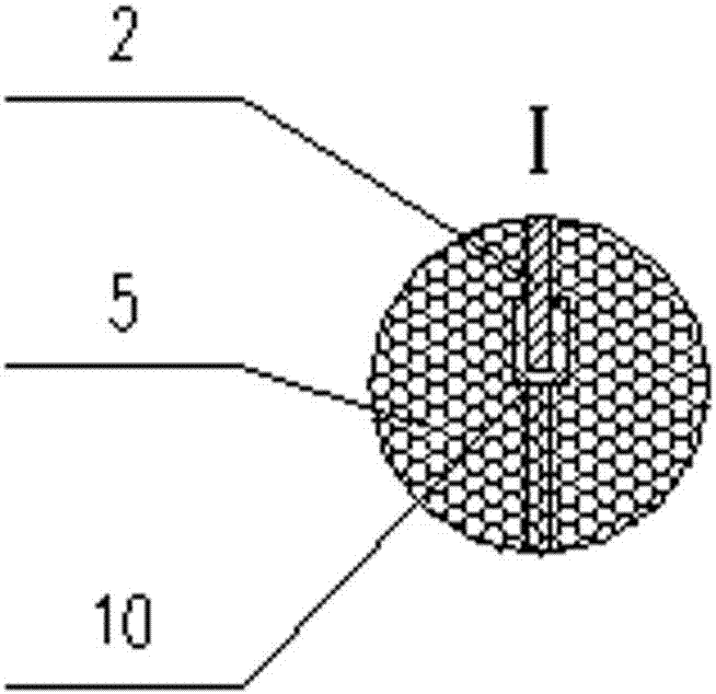 Fully assembled bulk fiber optic cable over-the-wall device