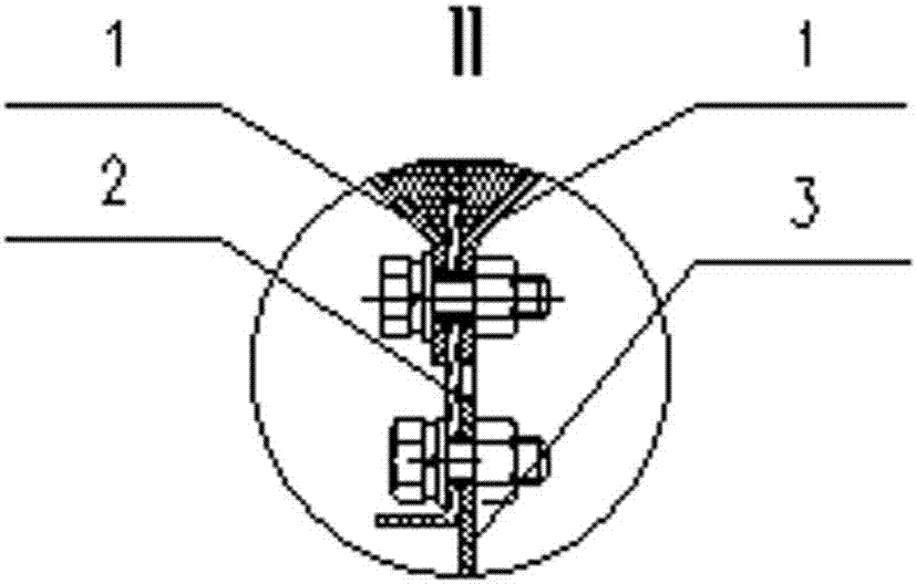 Fully assembled bulk fiber optic cable over-the-wall device