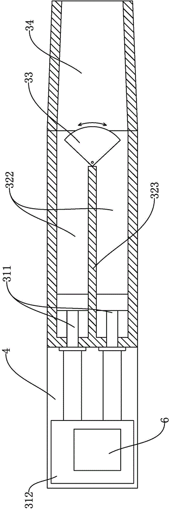 Linked piston type plastic sealing material forming system