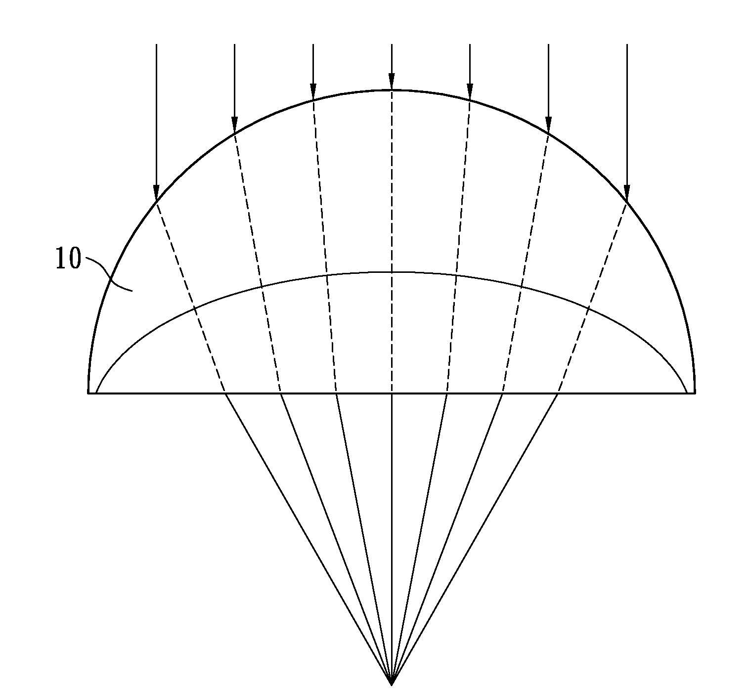 Light condensing lens, module, and photoelectric transducing apparatus