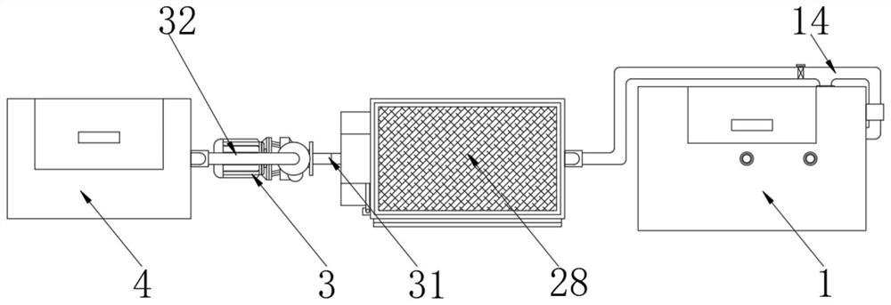 Waste ammonia gas recovery device for gallium nitride production furnace