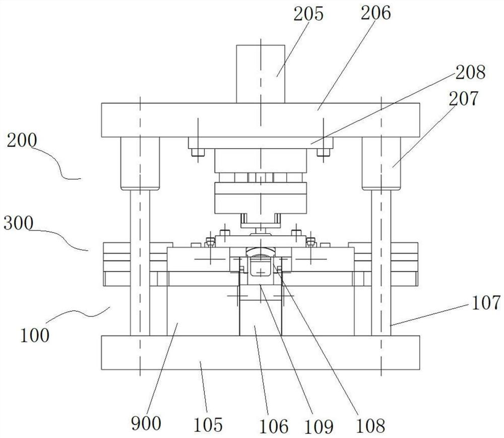 Automatic mould for SC wiring terminal