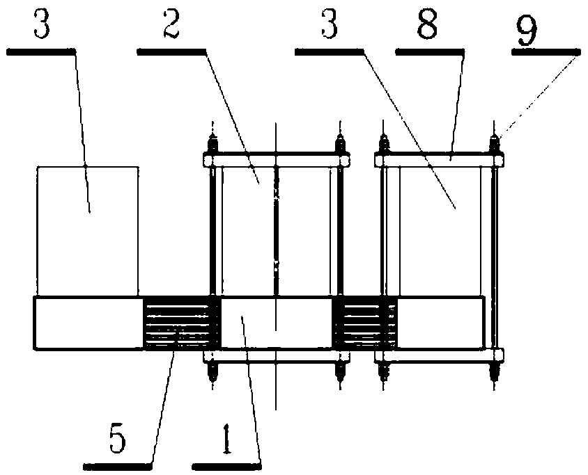 Aluminum electrolysis cell emergency short-circuiting device