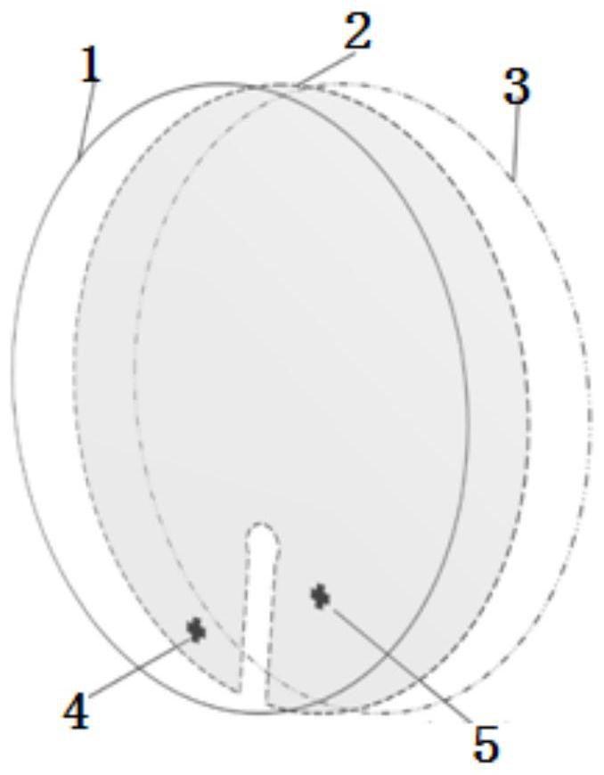 A system and method for non-destructive monitoring of air pressure of a diaphragm compressor