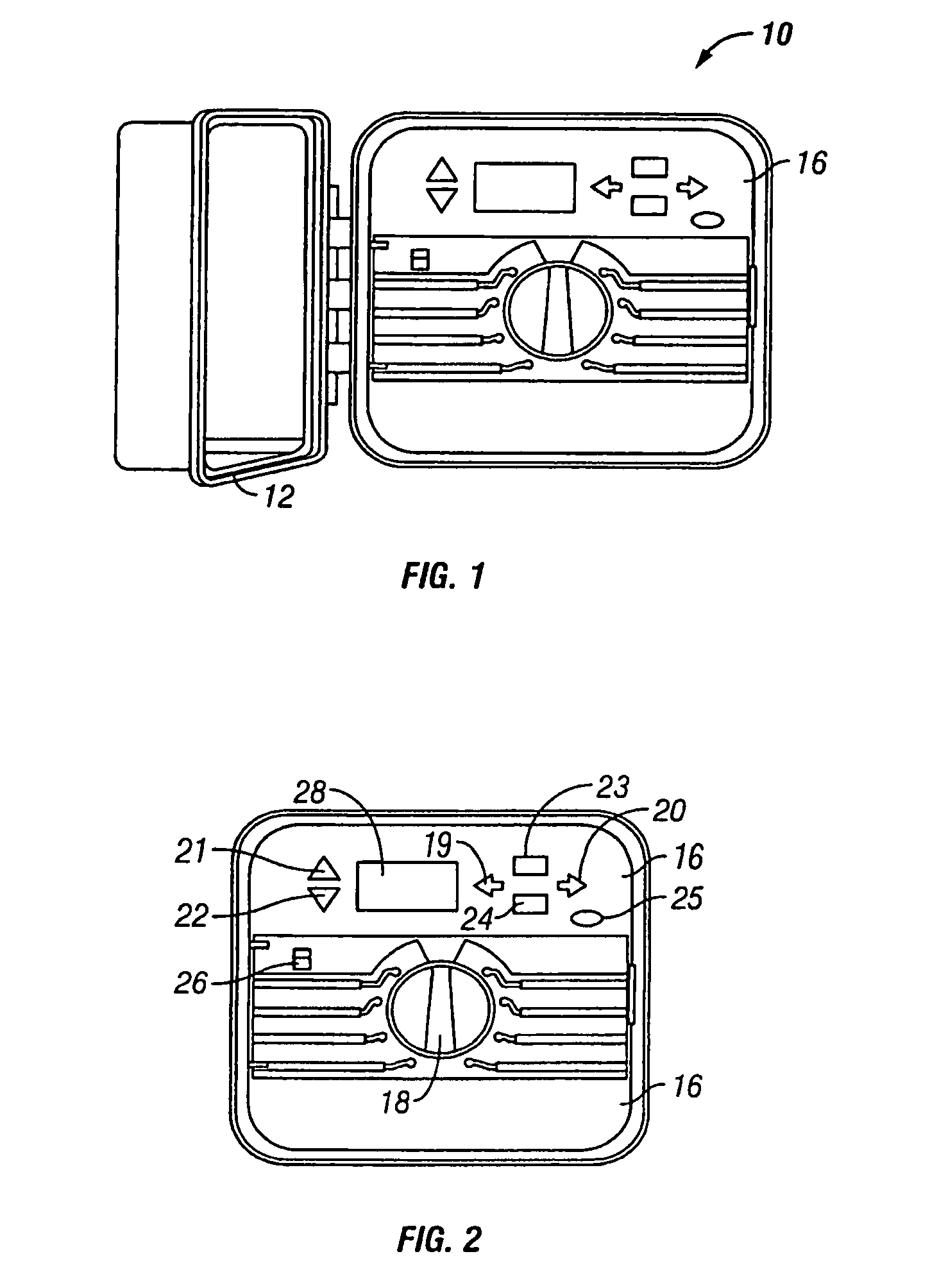 Modular irrigation controller with separate field valve line wiring terminals