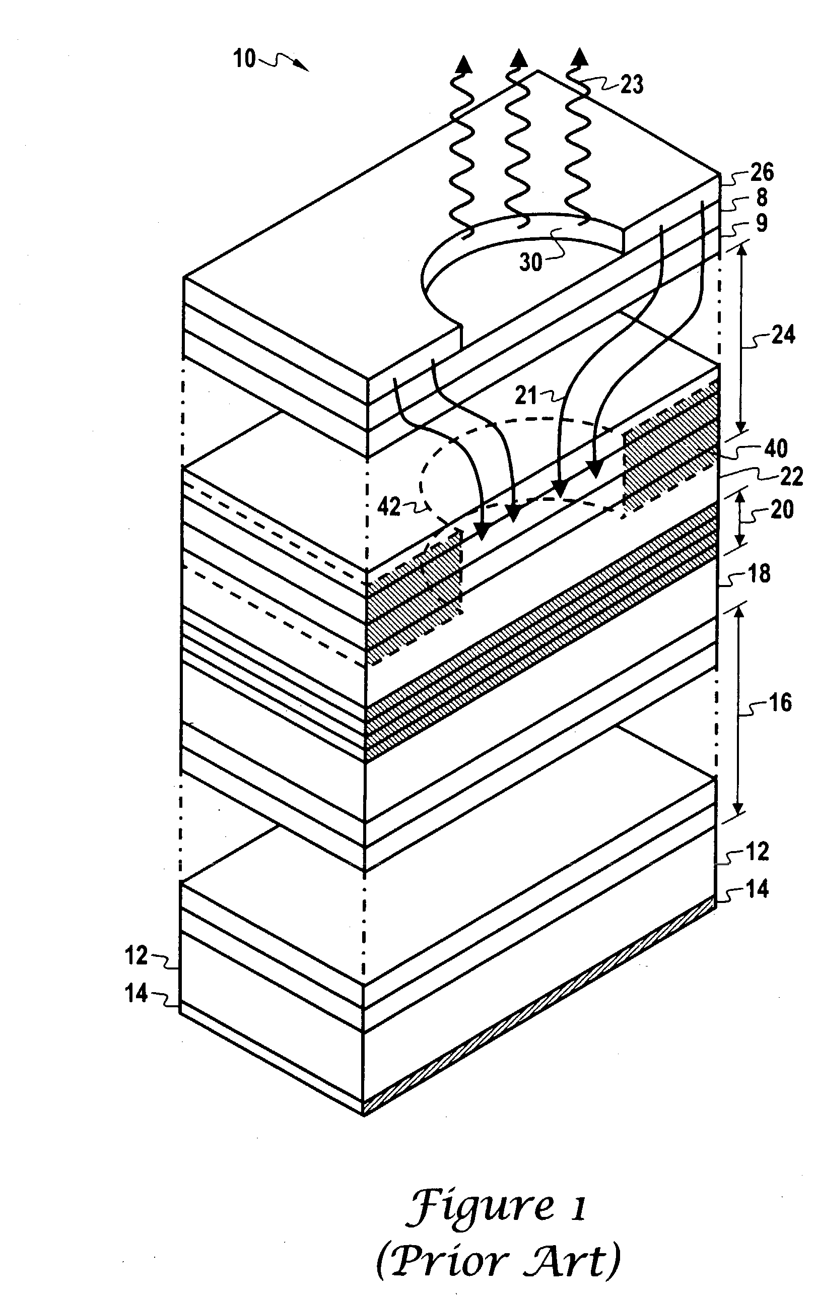 Material system for Bragg reflectors in long wavelength VCSELs