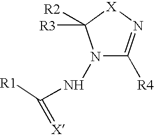 Oxadiazoline ligands for modulating the expression of exogenous genes via an ecdysone receptor complex