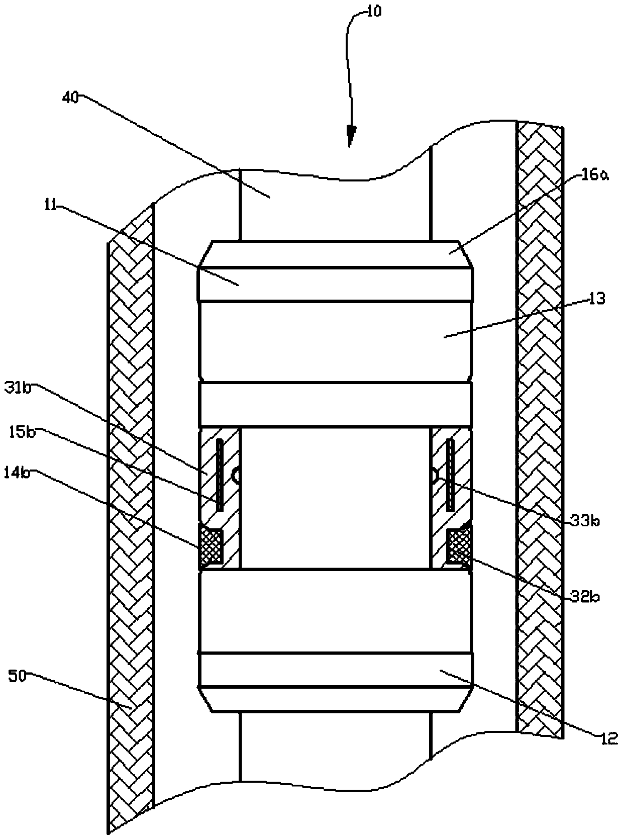 Rubber cartridges for packers and packers