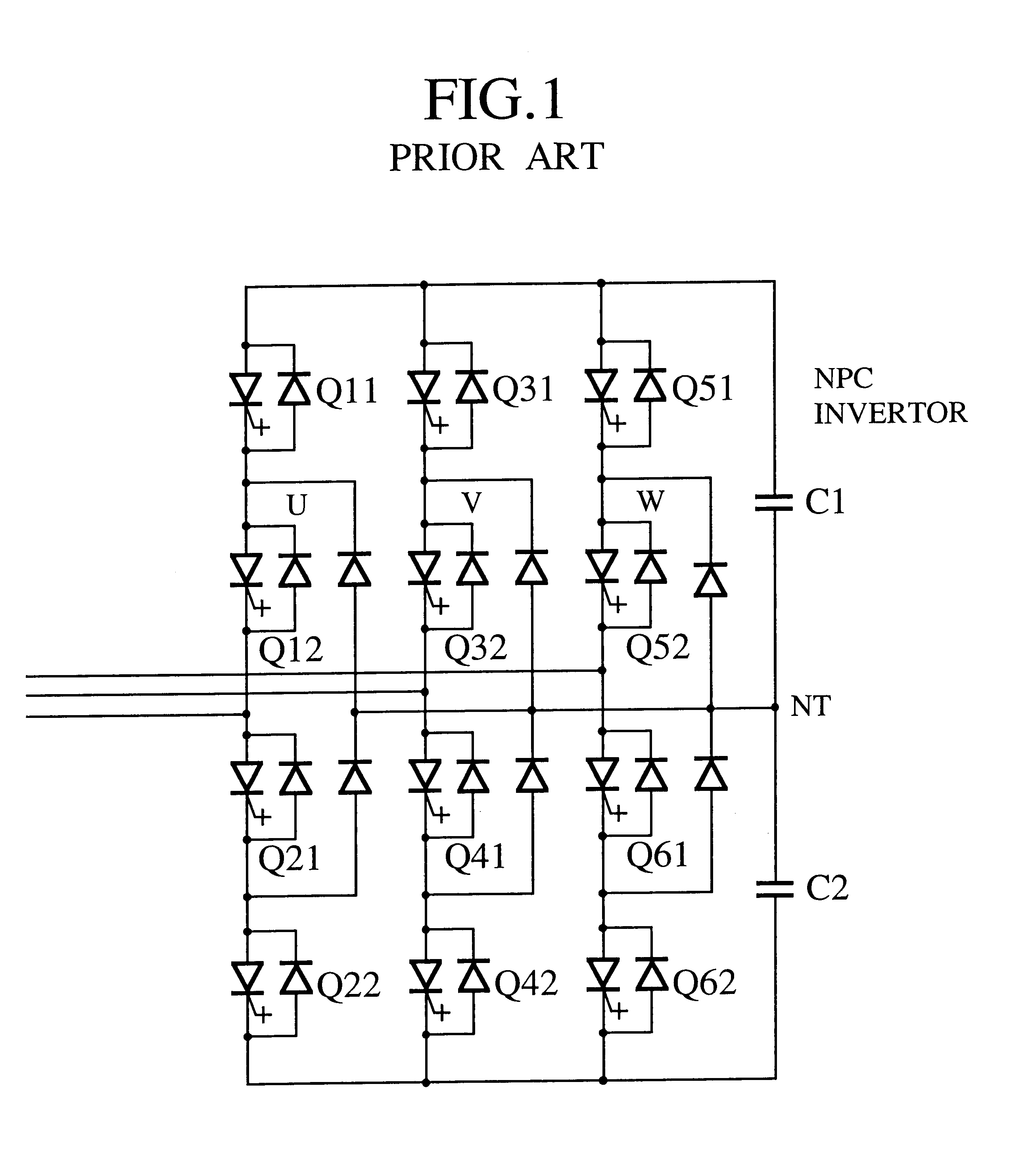 Power converting system multiplexed with voltage dividing transformers, the voltage transformers, and controller for the system