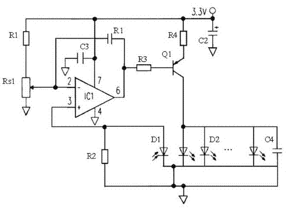 Driving system of automobile lamp and driving method thereof