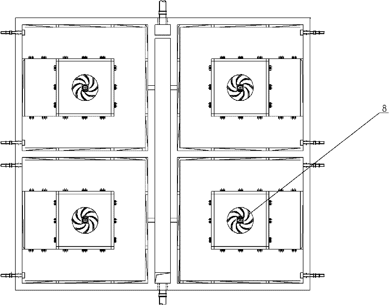 Anaerobic hydrolysis and acidification pool