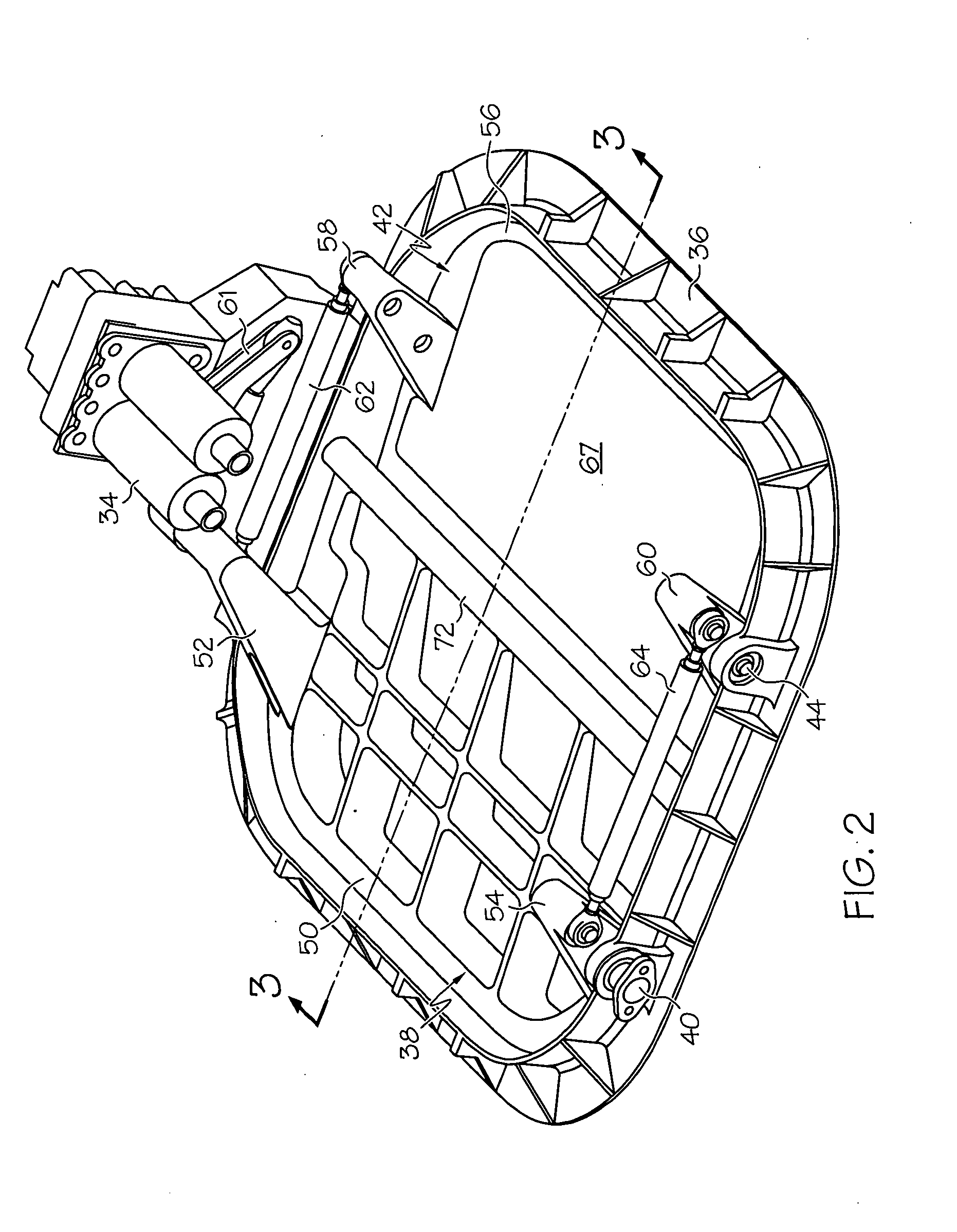 Outflow valve having j-shaped bellmouth and cabin pressure control system employing the same