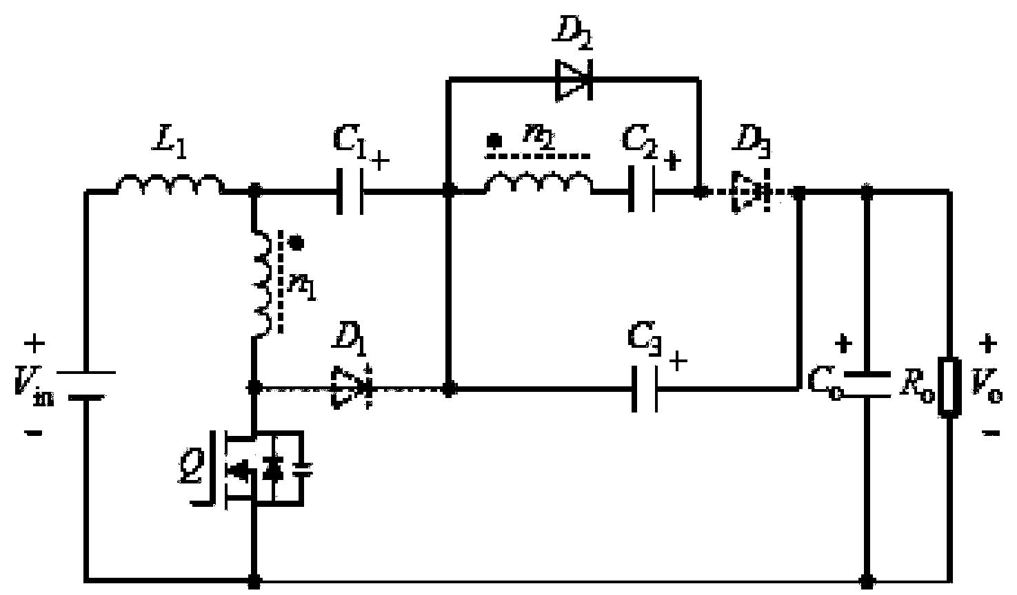 Low-input-current-ripple single-switch high-gain converter