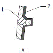 Composite slag remover and manufacturing process thereof