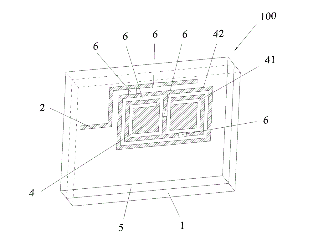 Antenna and multiple input multiple output (MIMO) antenna with same