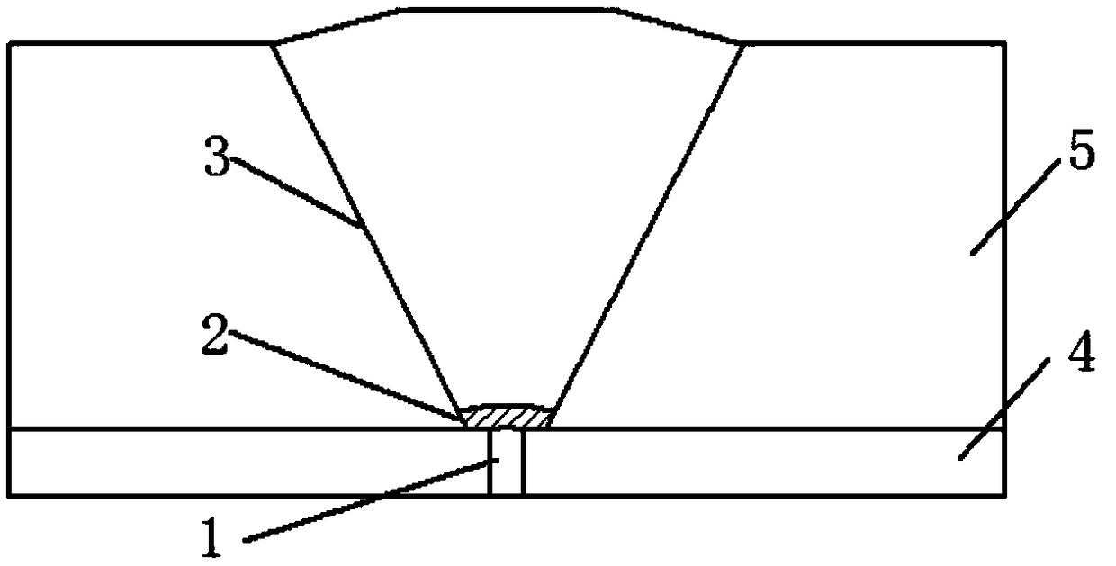 Ring welding method for corrosion-resistant alloy lining composite pipe