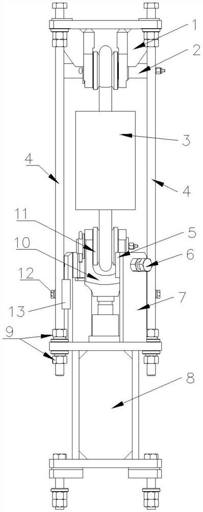 A vibration buffer limit device